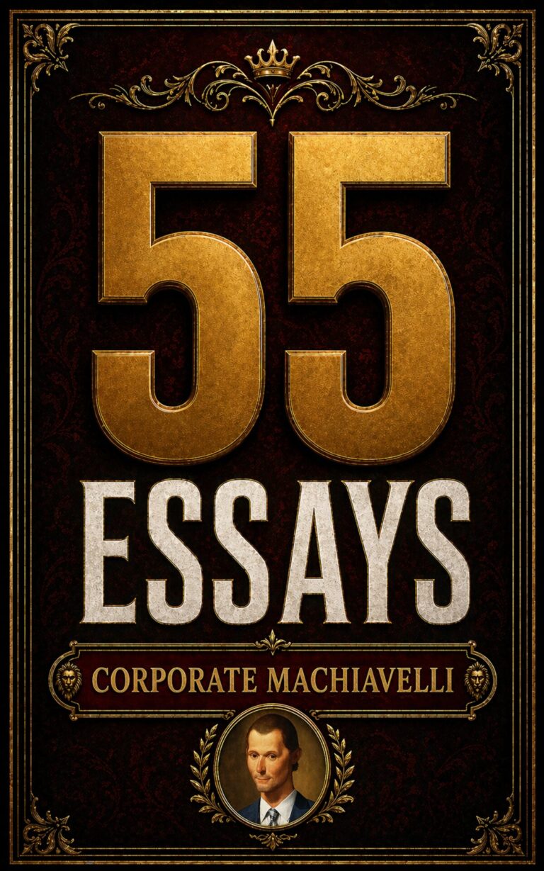 55 Essays by Corporate Machiavelli