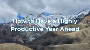 How to Set Yourself Up for a Productive New Year